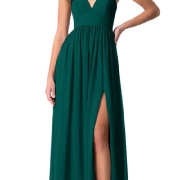 Maxi A-Line Corset-Back Dress *NEW* - Picture 2 of 3